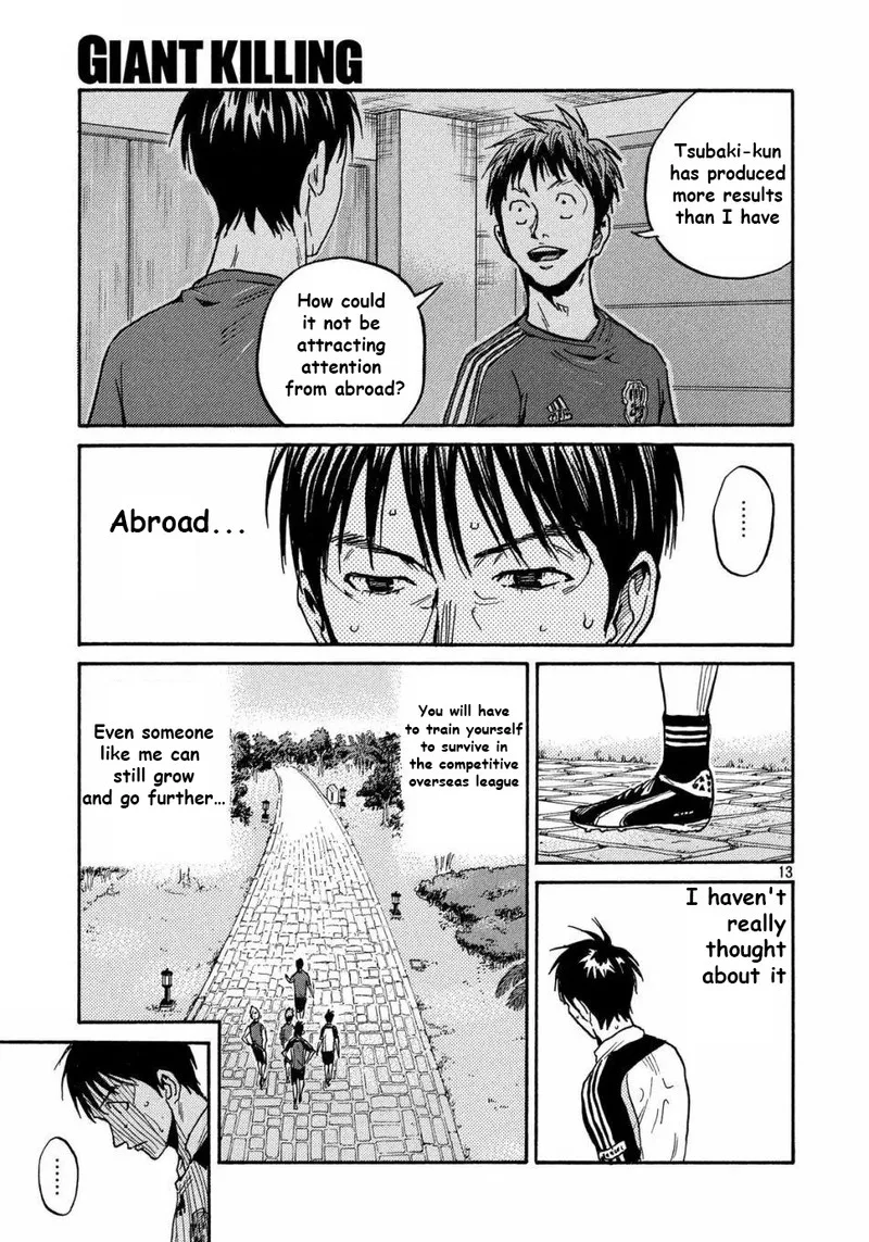 Giant Killing Chapter 515 page 13