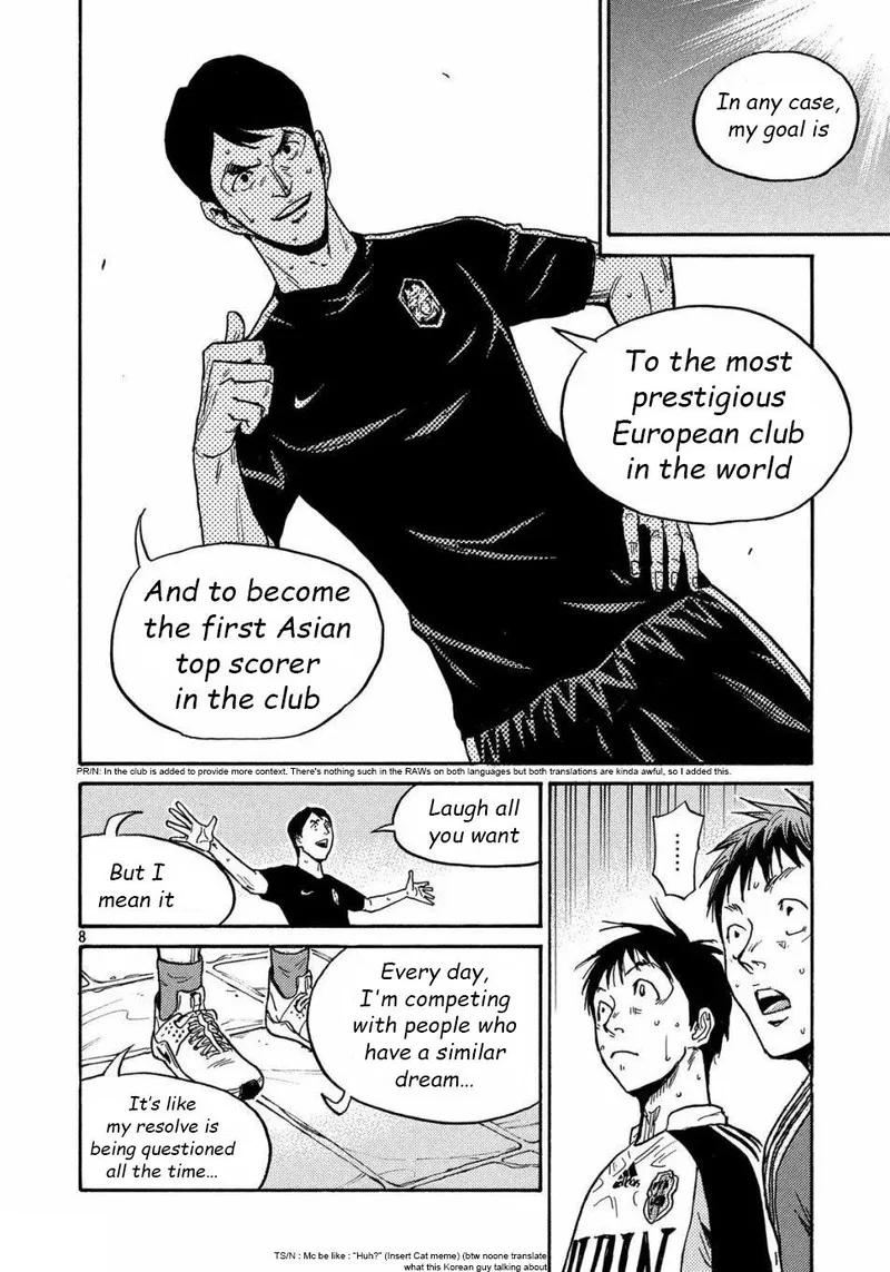 Giant Killing Chapter 516 page 8