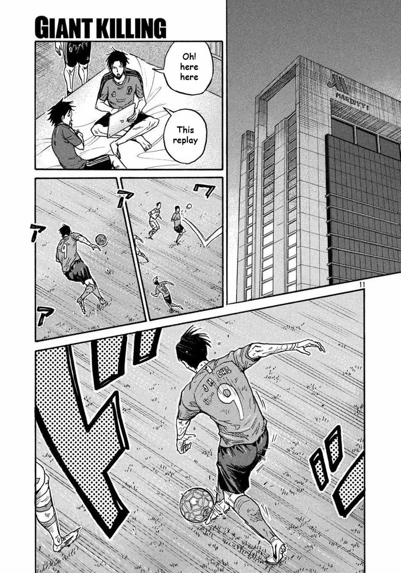 Giant Killing Chapter 516 page 11