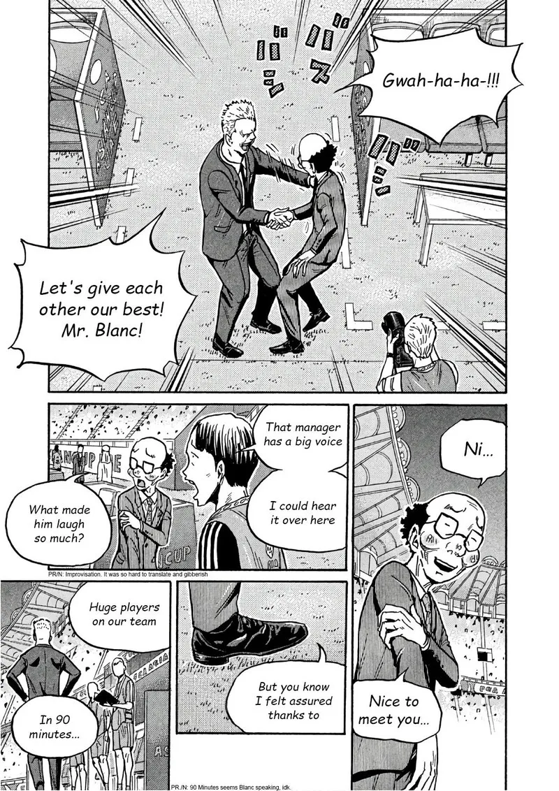 Giant Killing Chapter 519 page 11