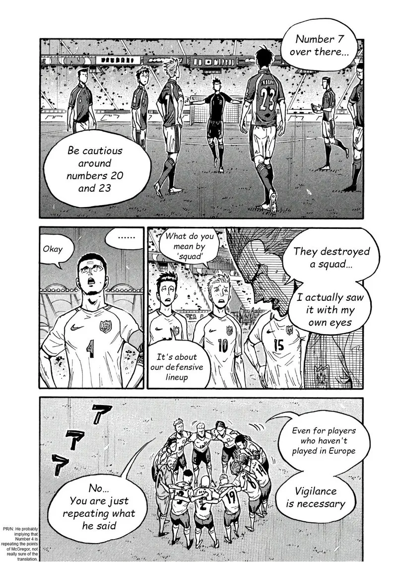 Giant Killing Chapter 519 page 14