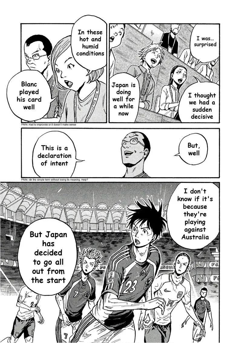 Giant Killing Chapter 520 page 11