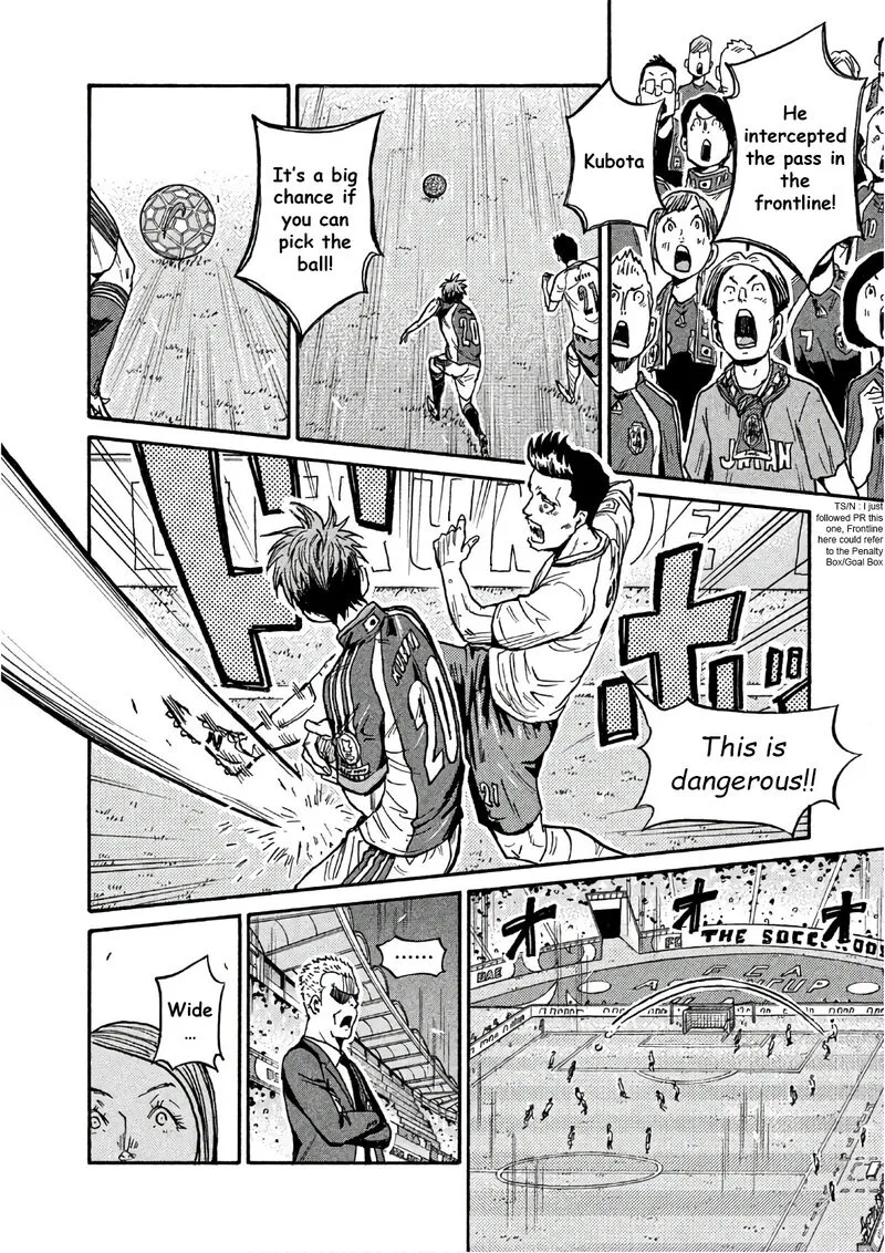 Giant Killing Chapter 520 page 10
