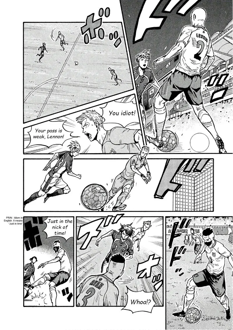 Giant Killing Chapter 520 page 8