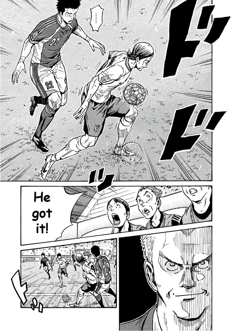 Giant Killing Chapter 520 page 19