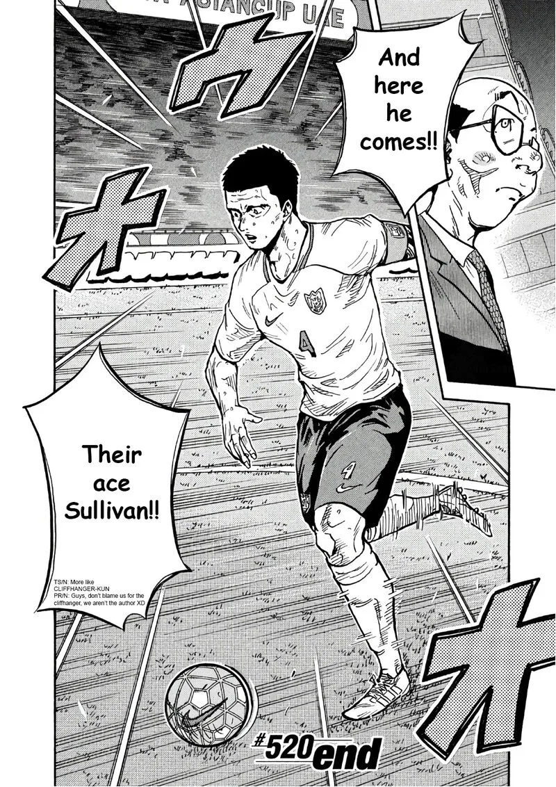 Giant Killing Chapter 520 page 20
