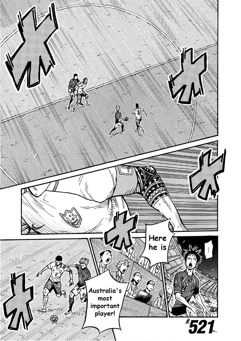 Giant Killing Chapter 521 page 1