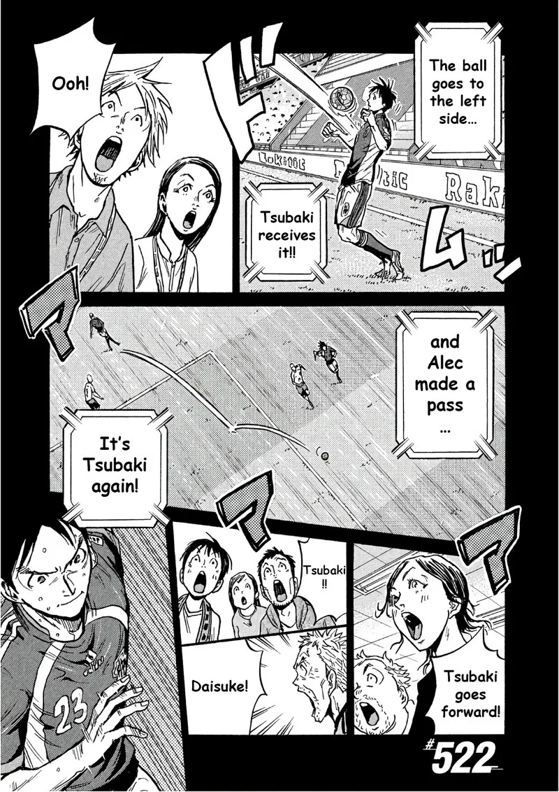 Giant Killing Chapter 522 page 1