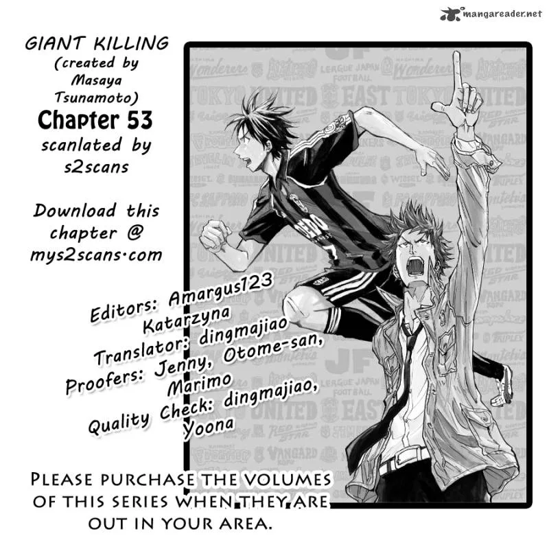 Giant Killing Chapter 53 page 1