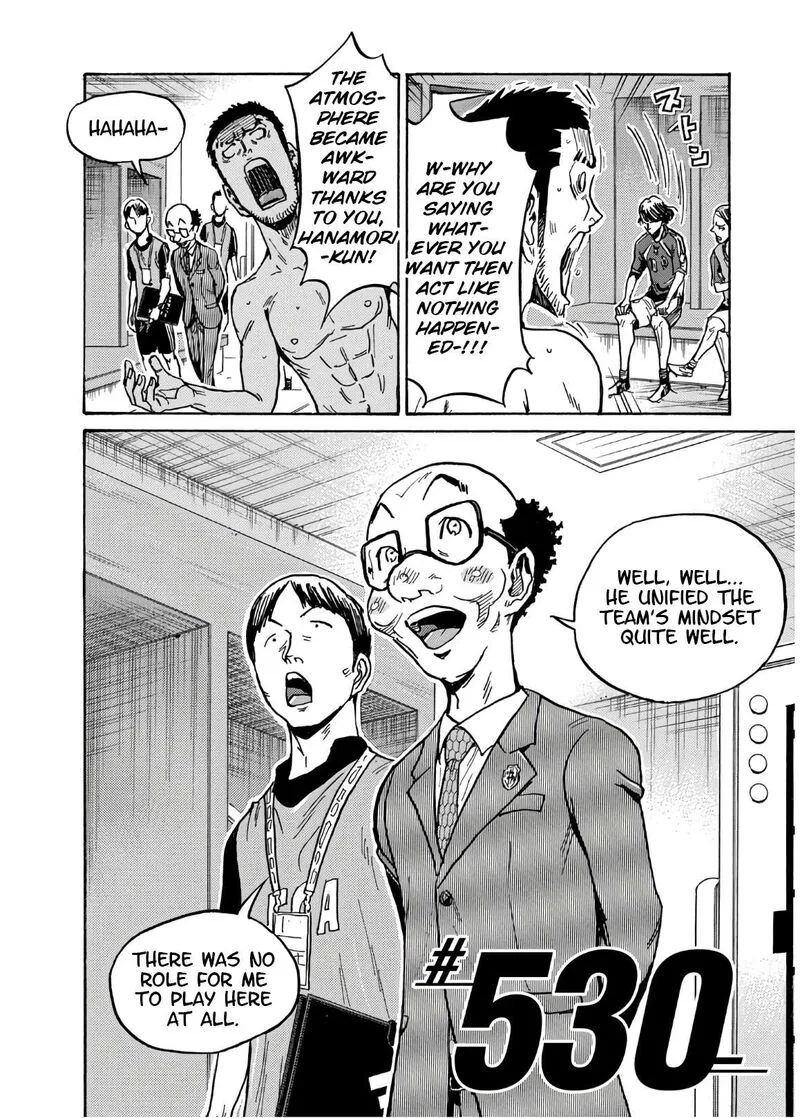 Giant Killing Chapter 530 page 3