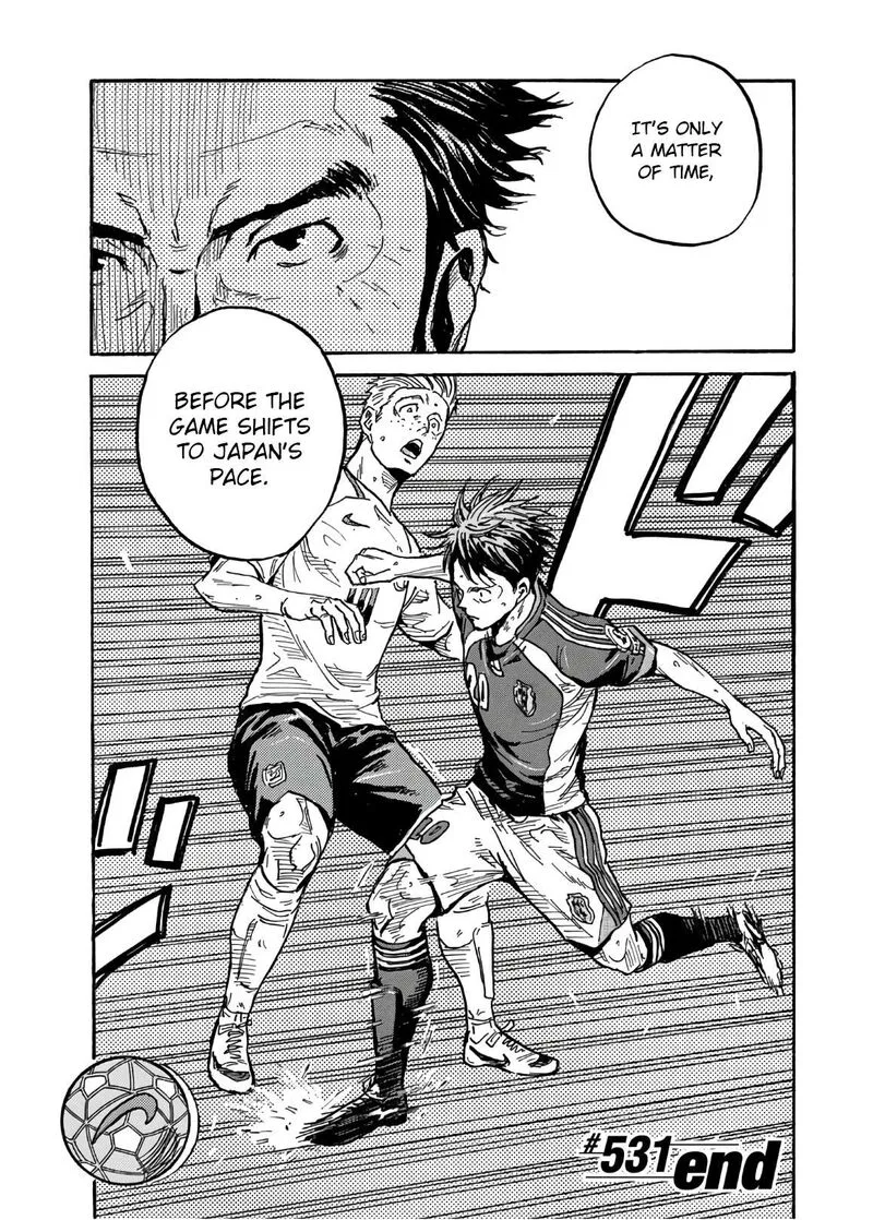 Giant Killing Chapter 531 page 21