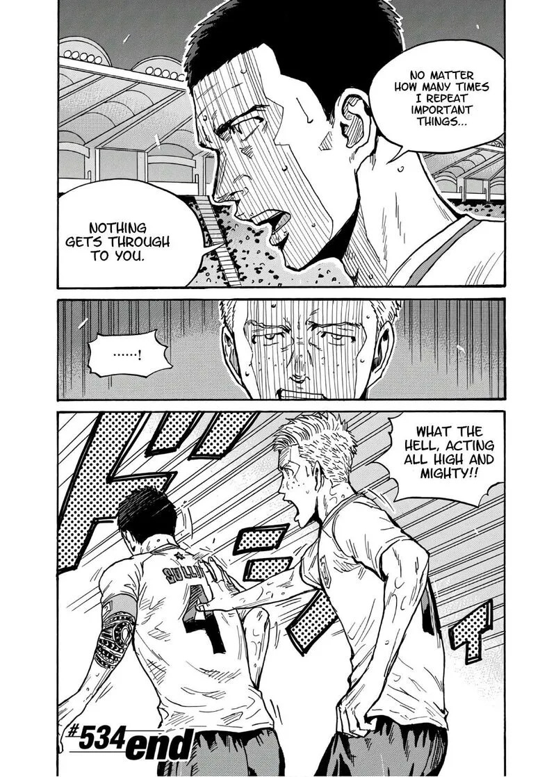 Giant Killing Chapter 534 page 21