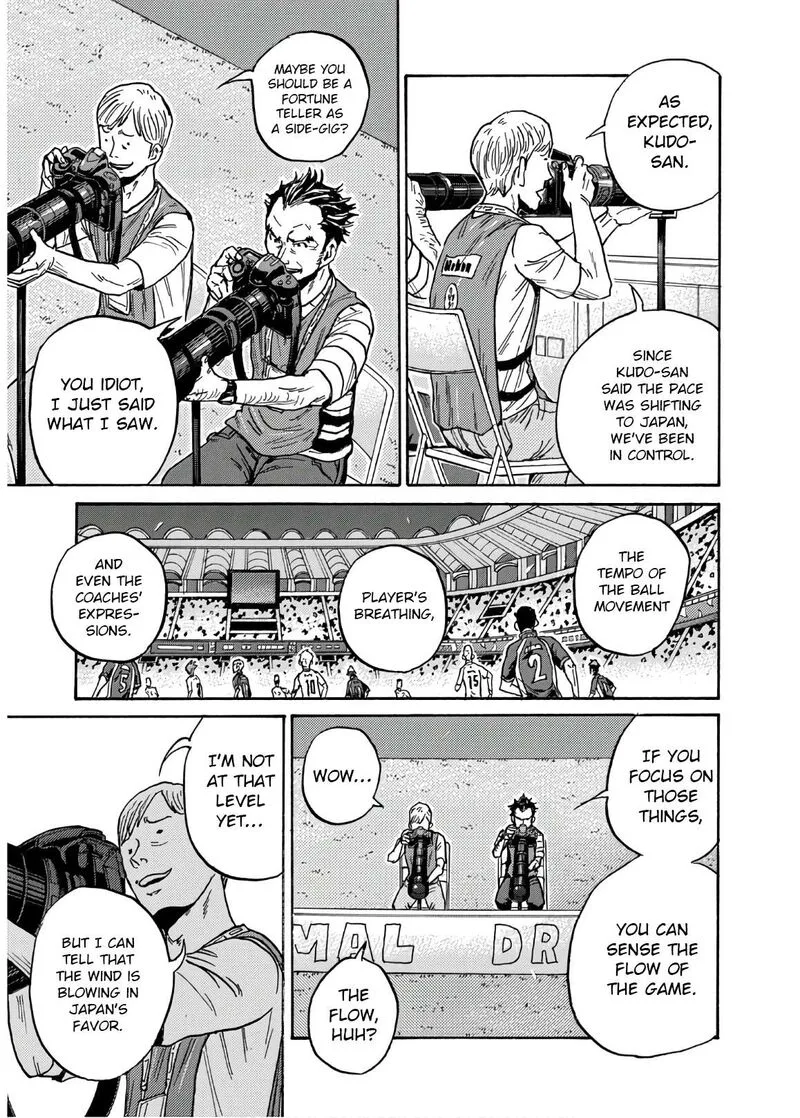 Giant Killing Chapter 535 page 14