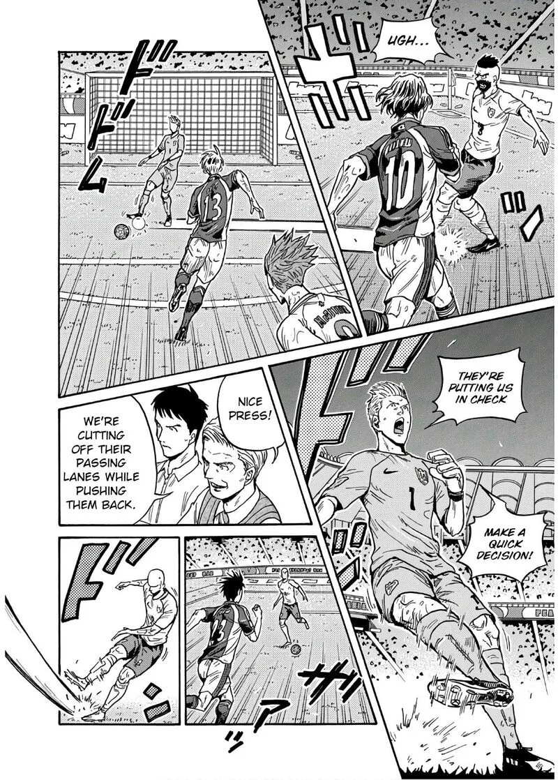 Giant Killing Chapter 535 page 11