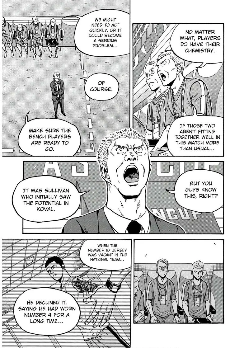 Giant Killing Chapter 535 page 8