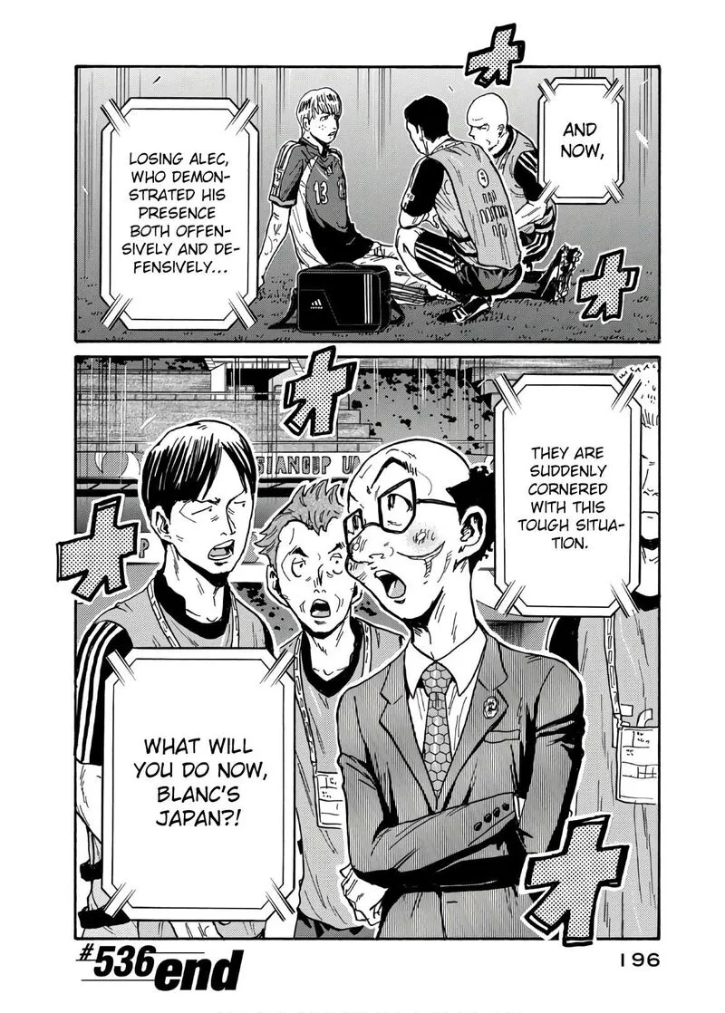 Giant Killing Chapter 536 page 21