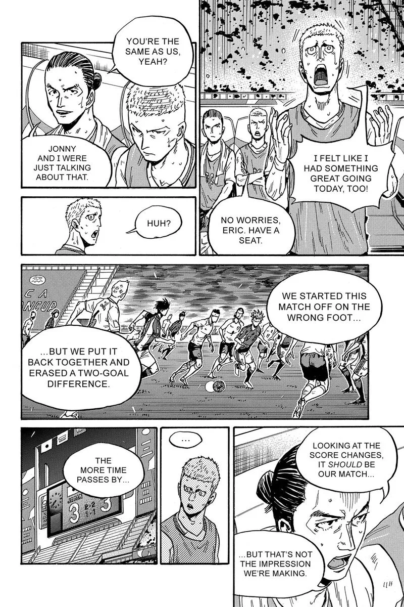 Giant Killing Chapter 544 page 8