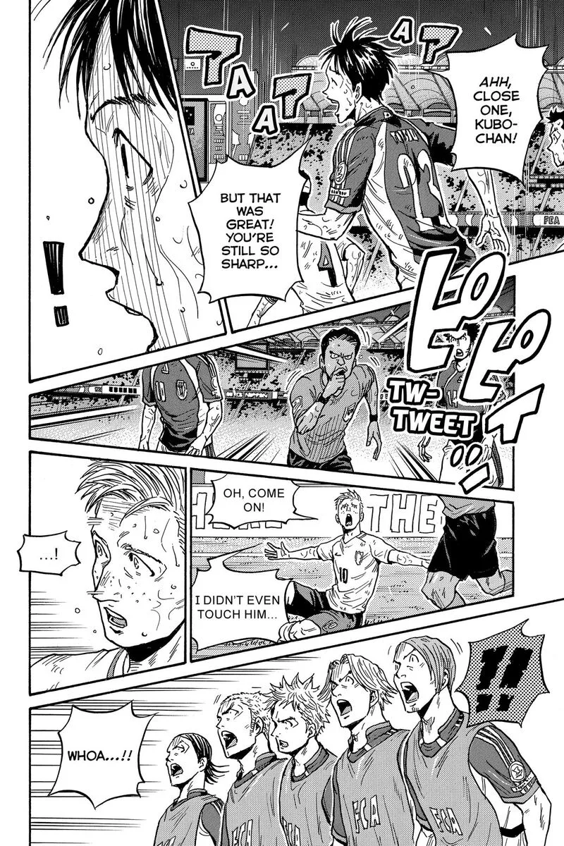 Giant Killing Chapter 547 page 14