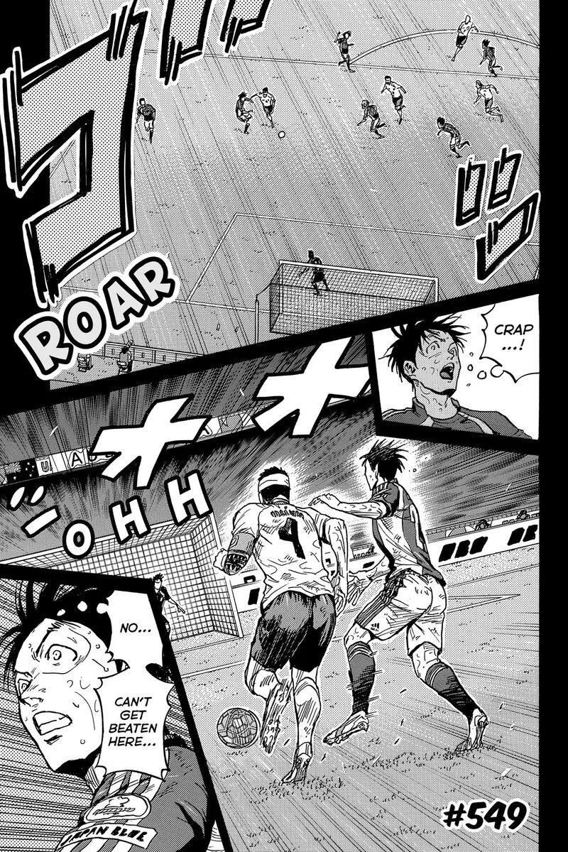 Giant Killing Chapter 549 page 1