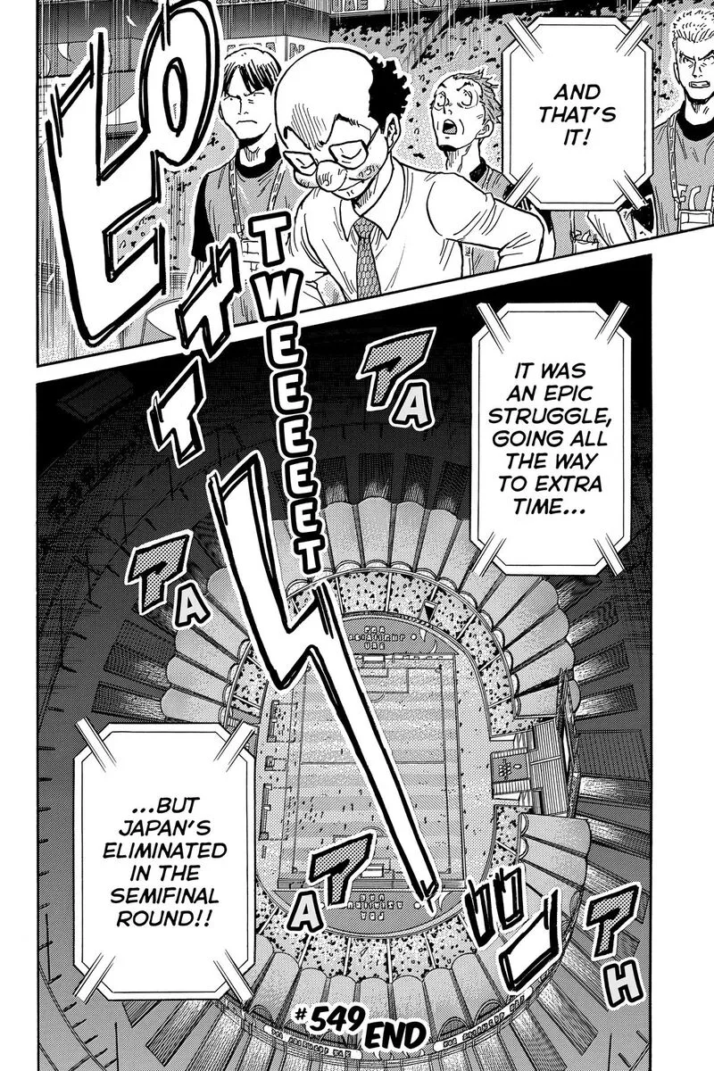 Giant Killing Chapter 549 page 18