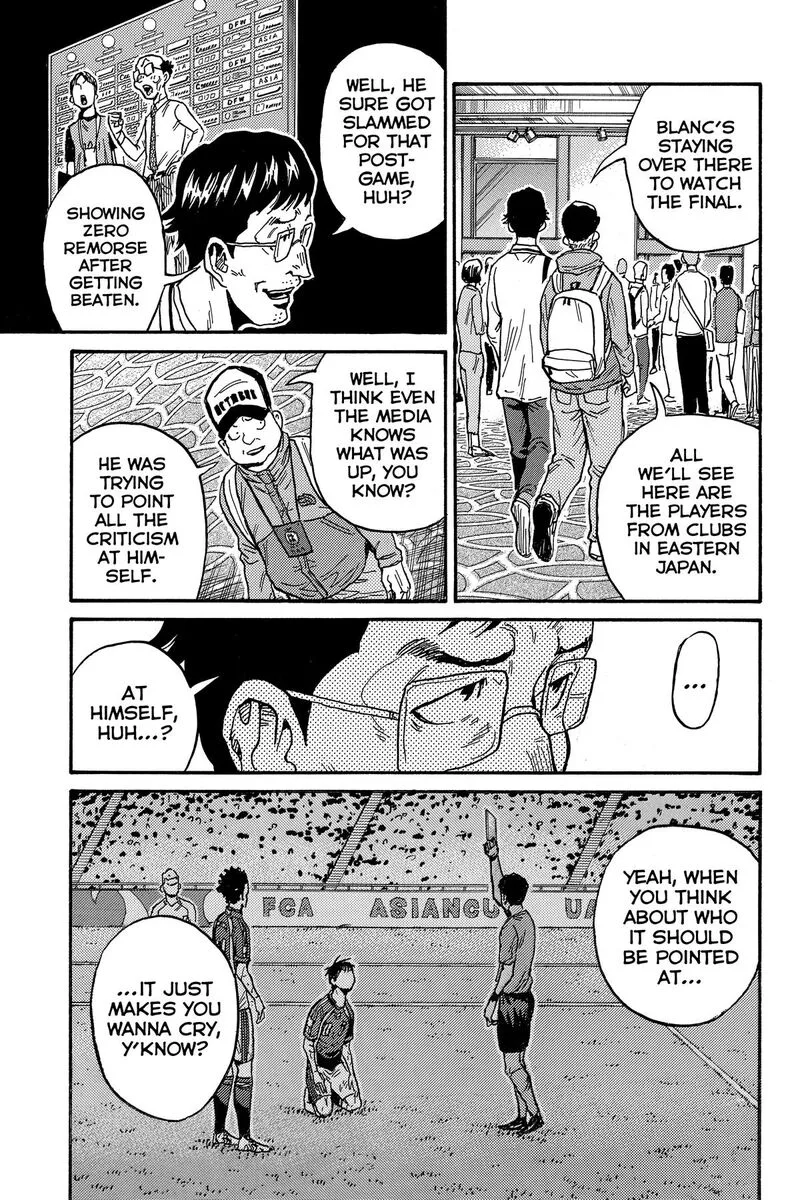 Giant Killing Chapter 550 page 13