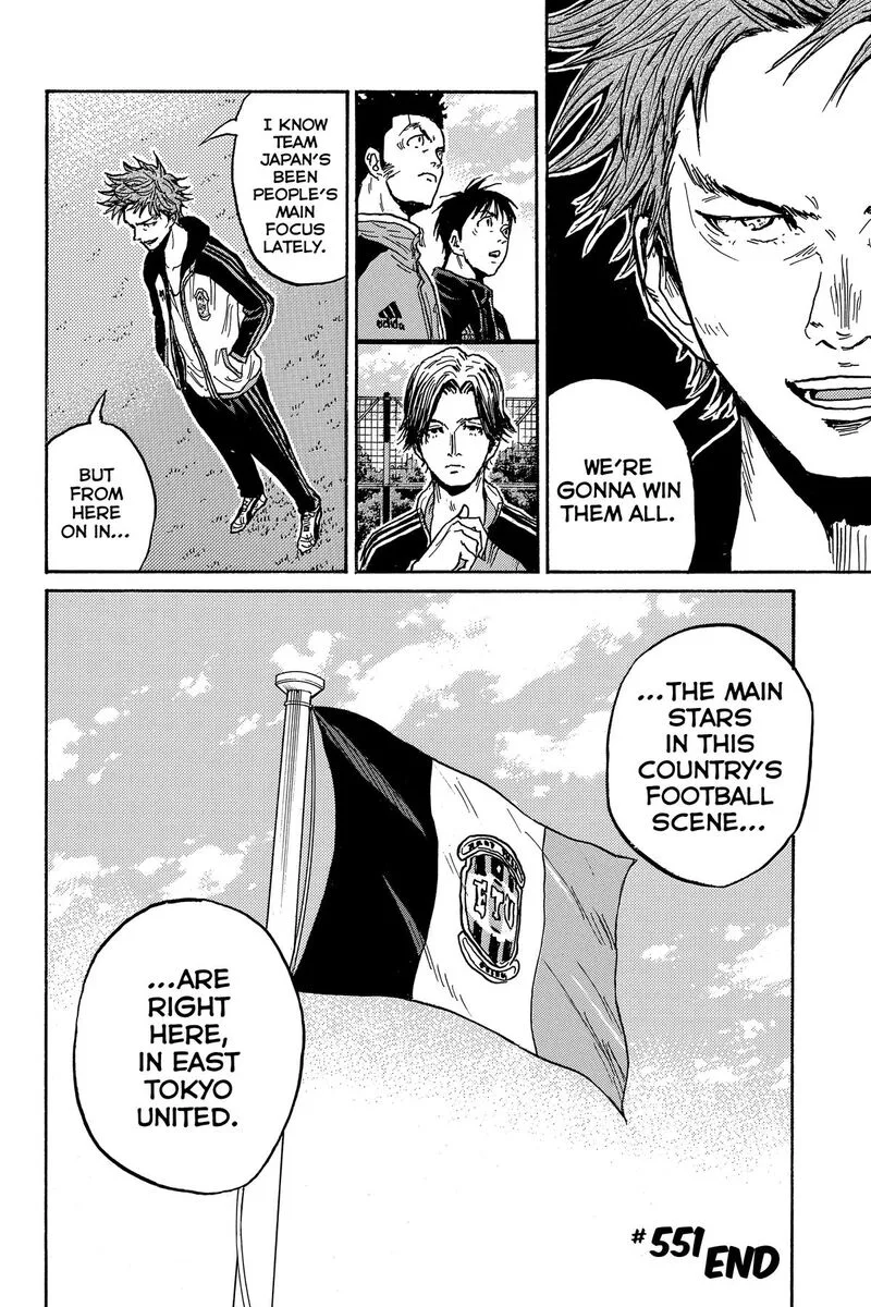 Giant Killing Chapter 551 page 20