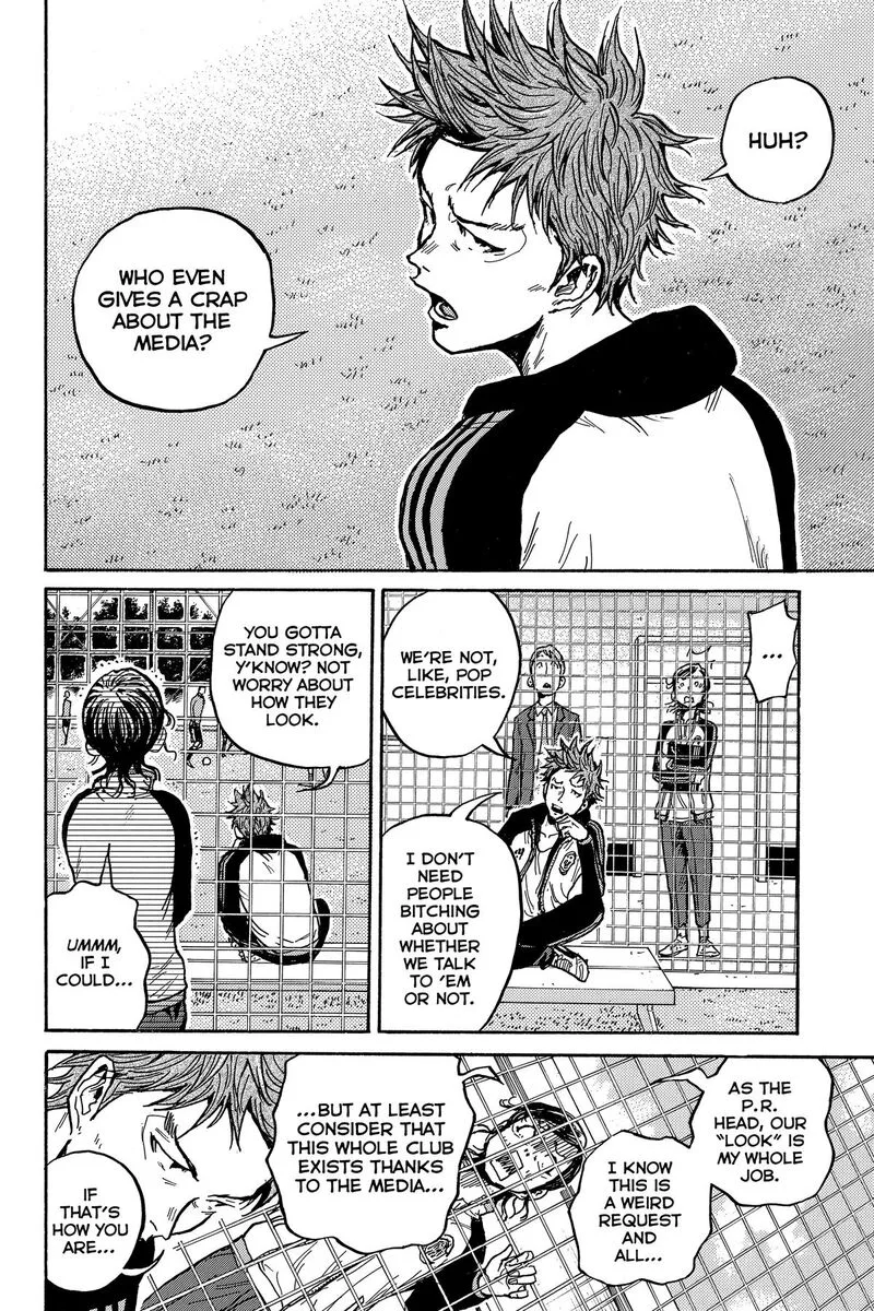 Giant Killing Chapter 552 page 8