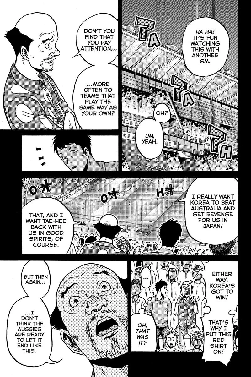 Giant Killing Chapter 554 page 9