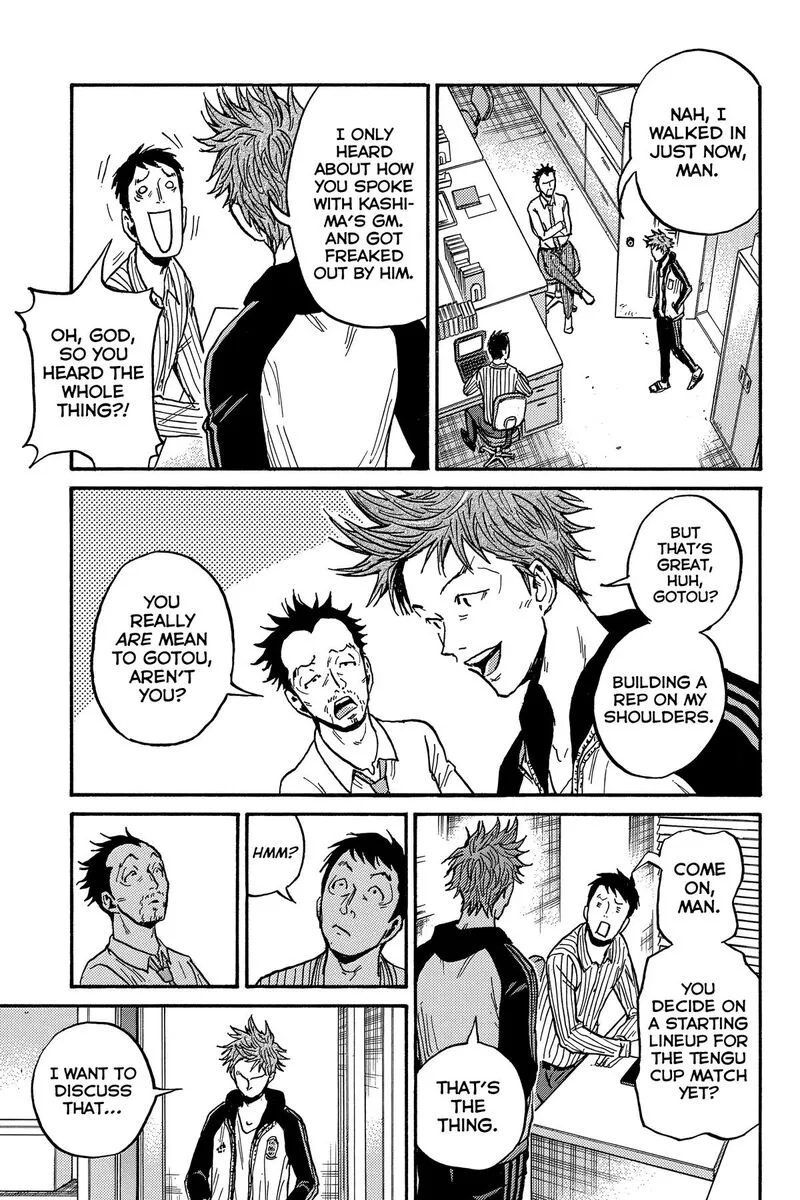 Giant Killing Chapter 554 page 19