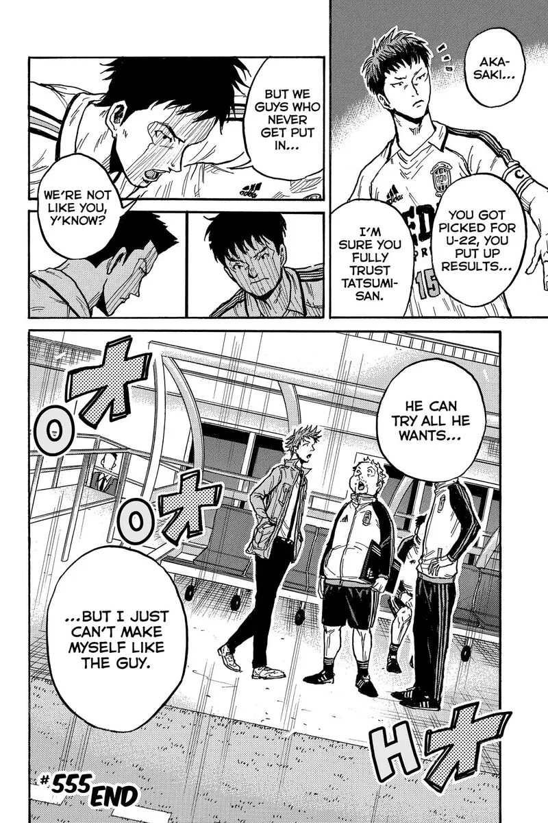 Giant Killing Chapter 555 page 20