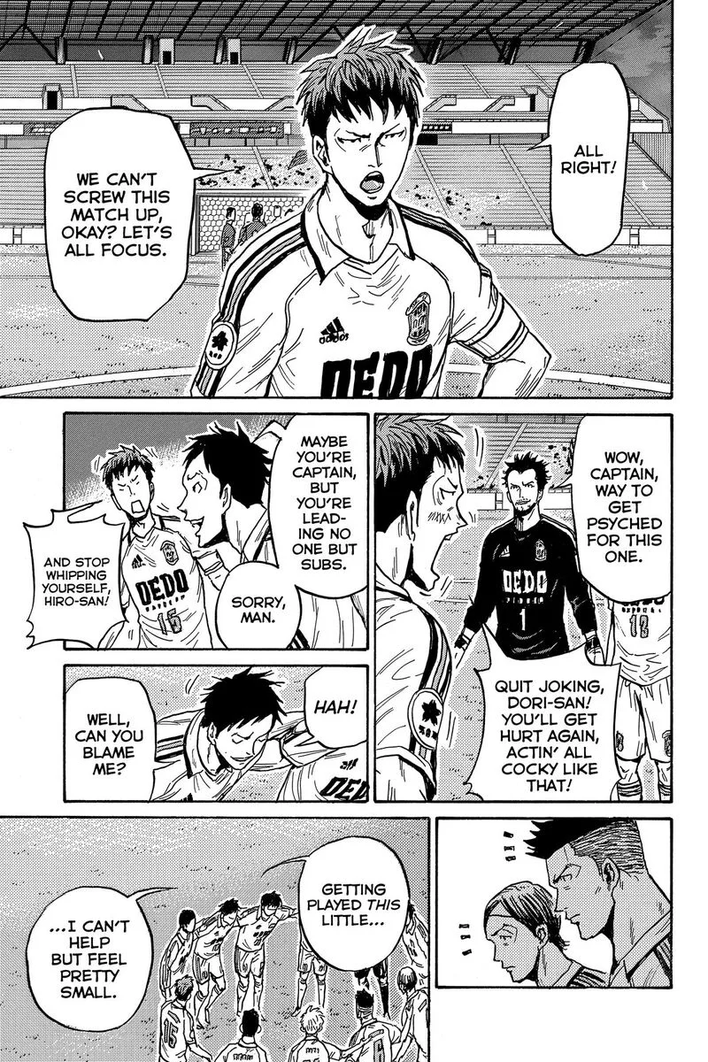 Giant Killing Chapter 555 page 19