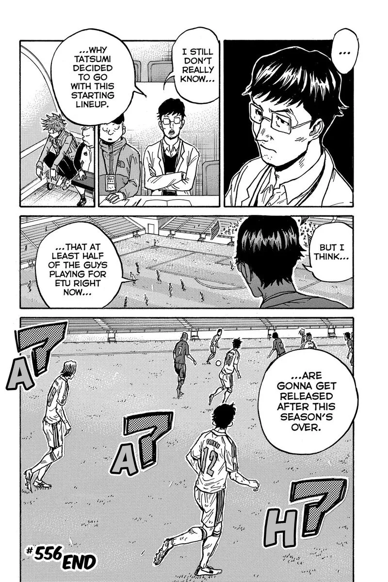 Giant Killing Chapter 556 page 20