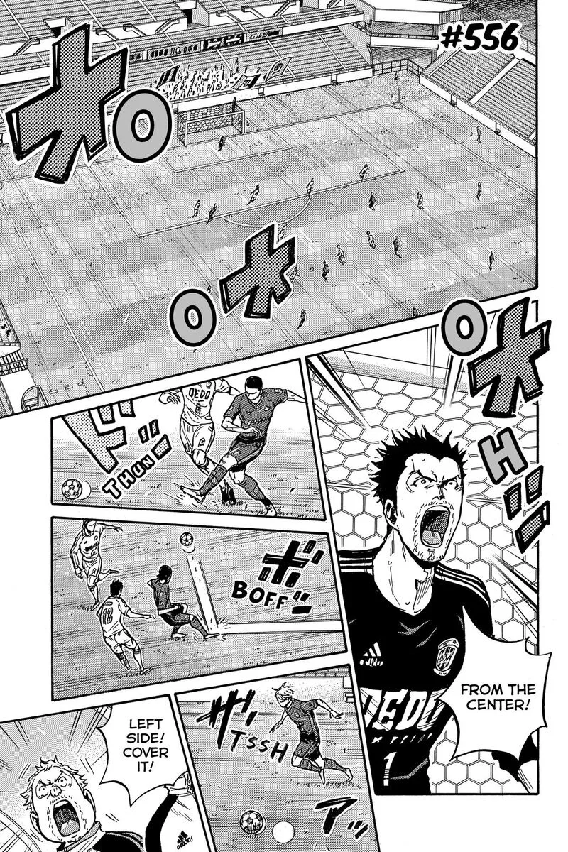 Giant Killing Chapter 556 page 1