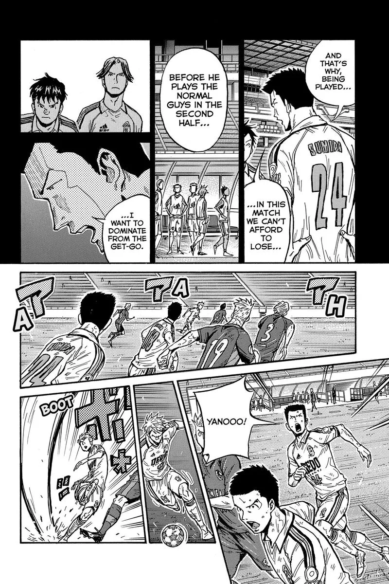 Giant Killing Chapter 557 page 14