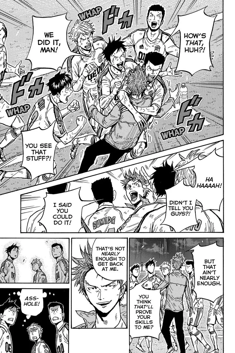 Giant Killing Chapter 557 page 19