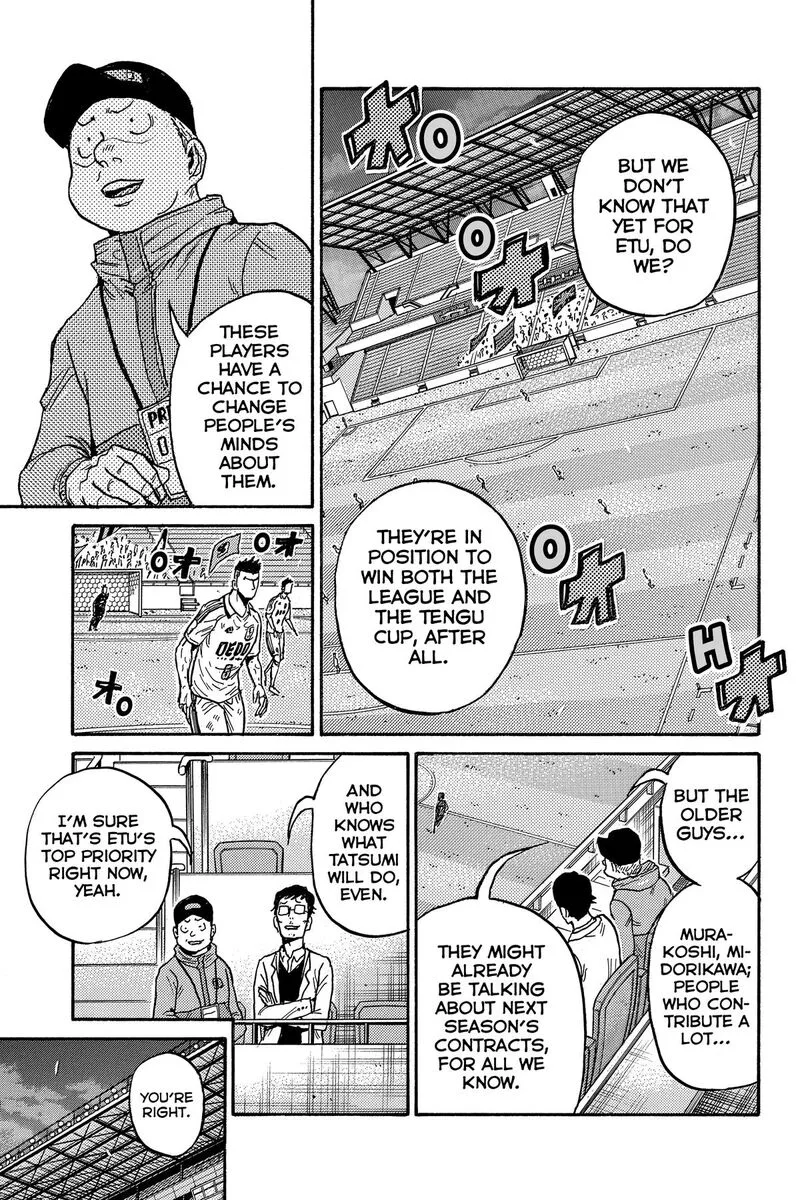 Giant Killing Chapter 557 page 3