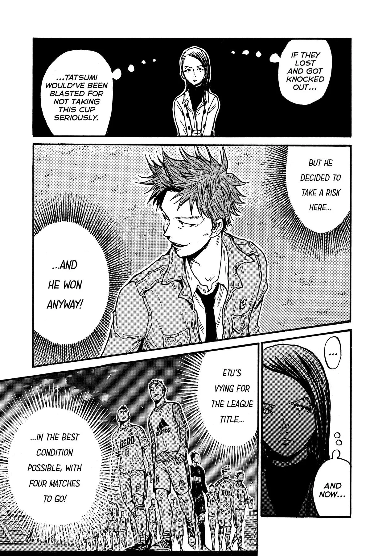 Giant Killing Chapter 558 page 19