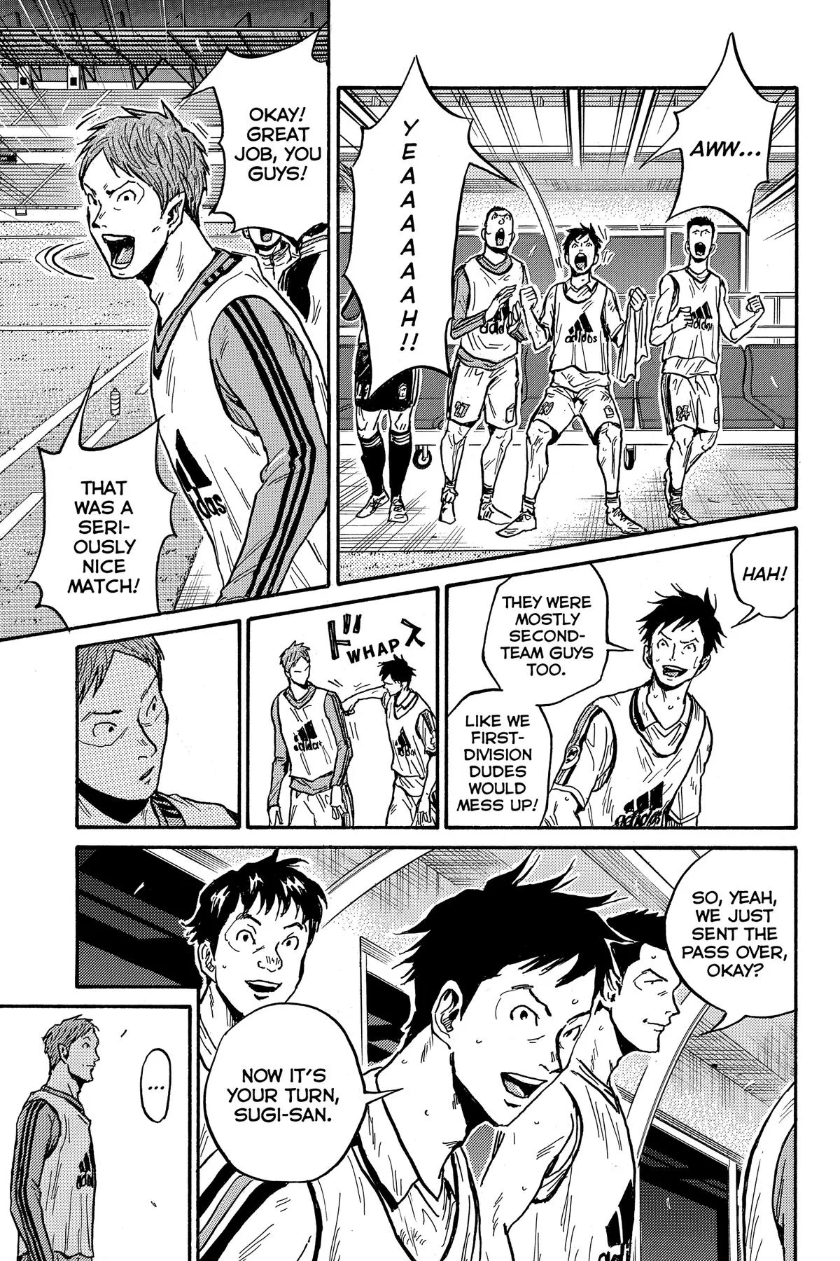 Giant Killing Chapter 558 page 13