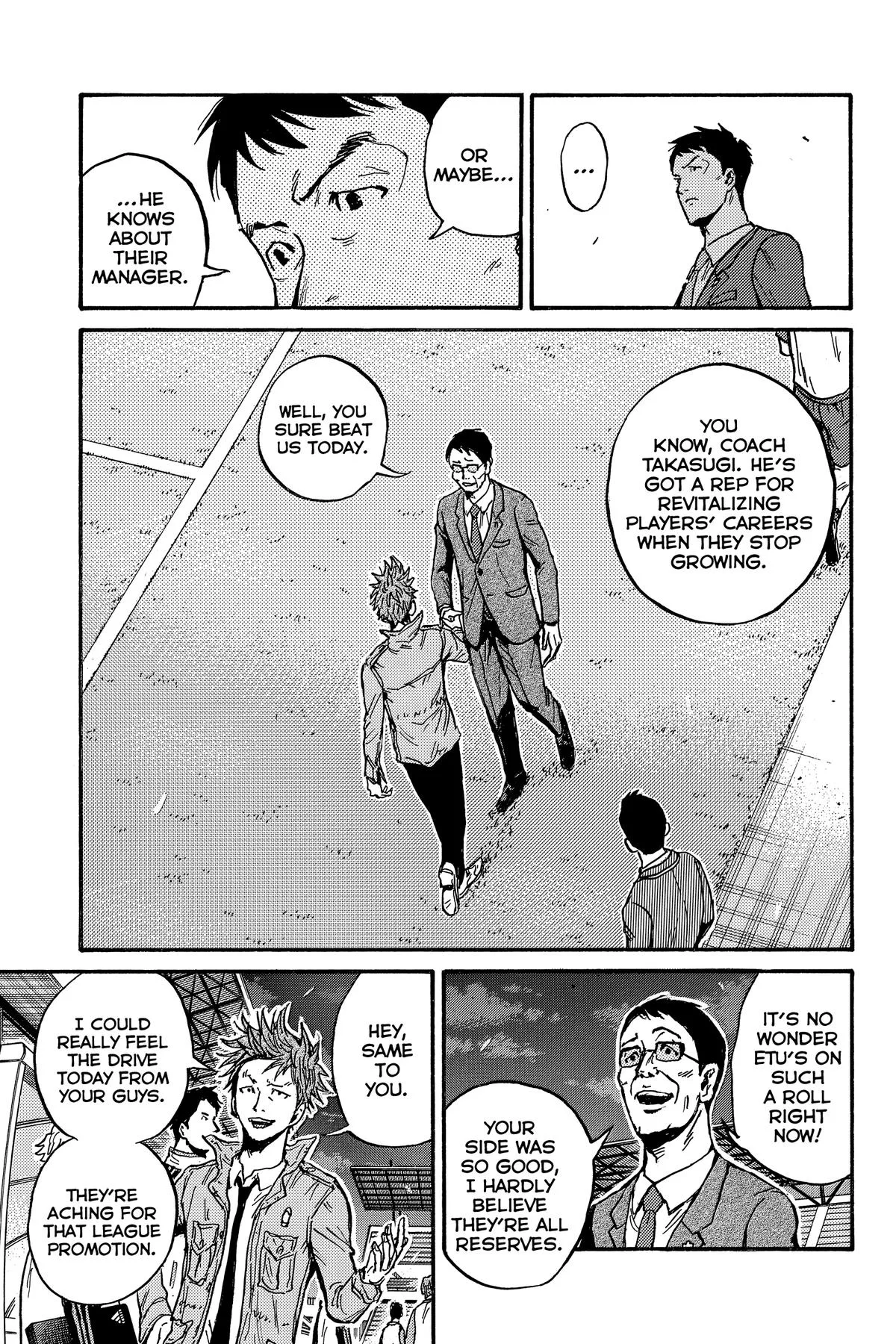 Giant Killing Chapter 558 page 15