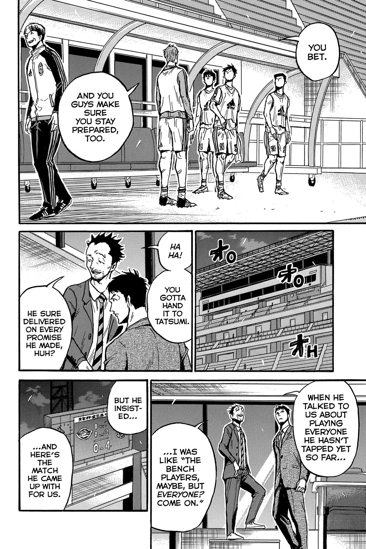 Giant Killing Chapter 558 page 14