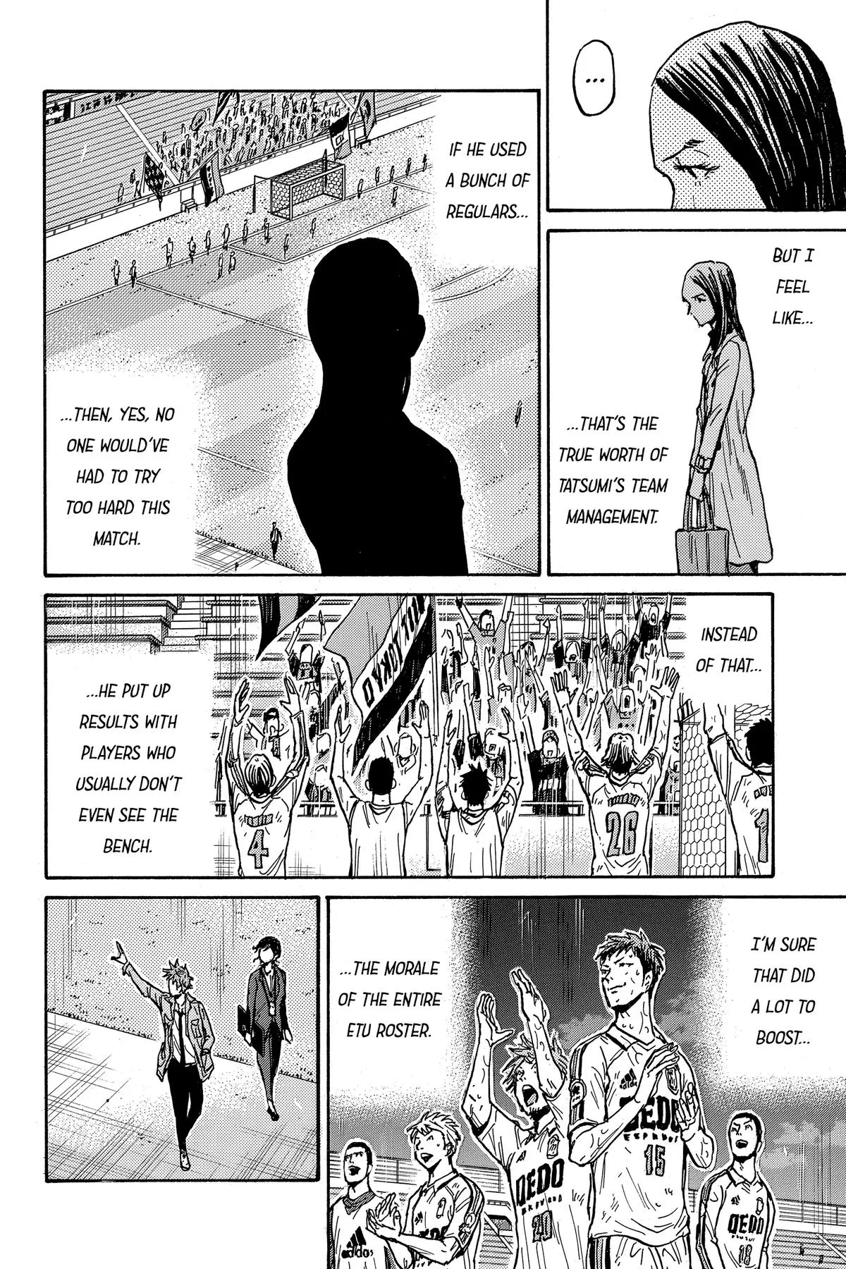 Giant Killing Chapter 558 page 18