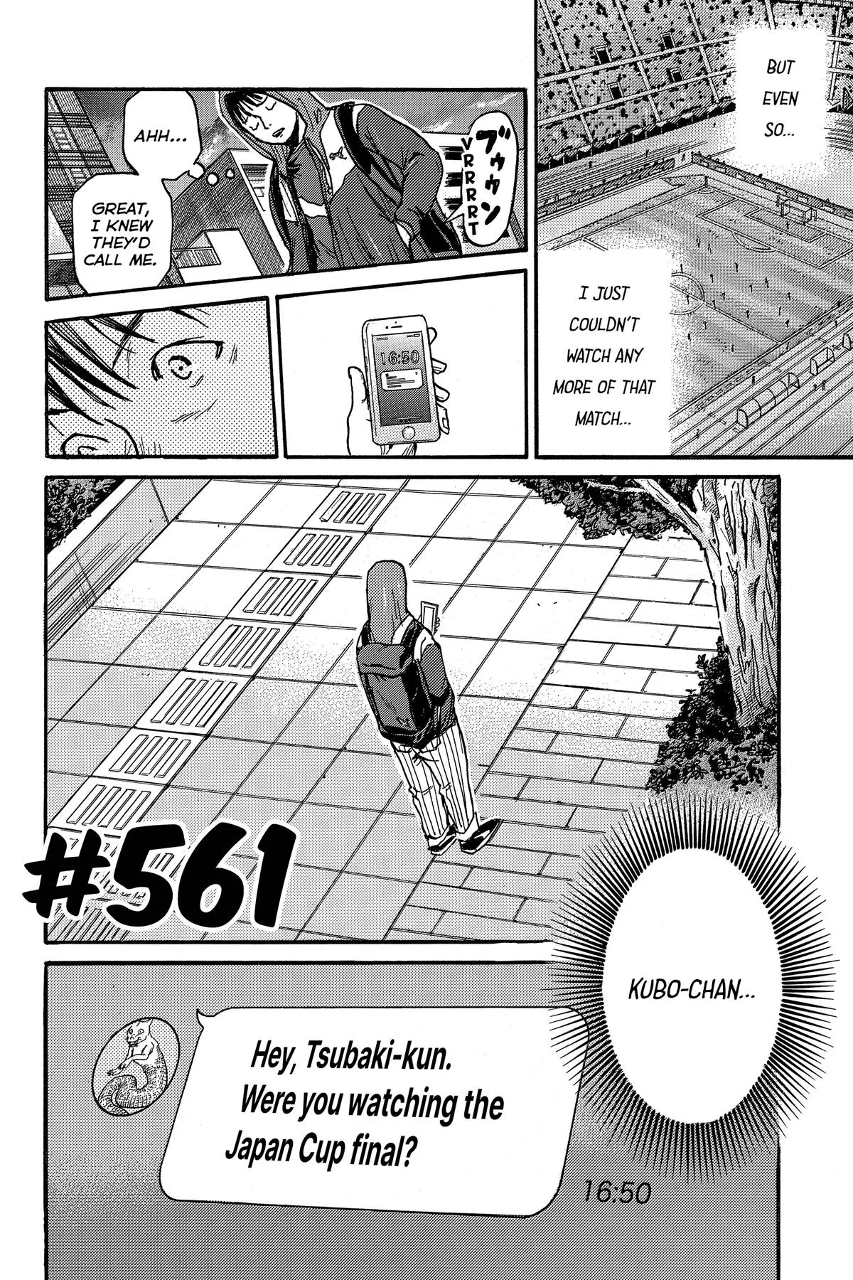 Giant Killing Chapter 561 page 2