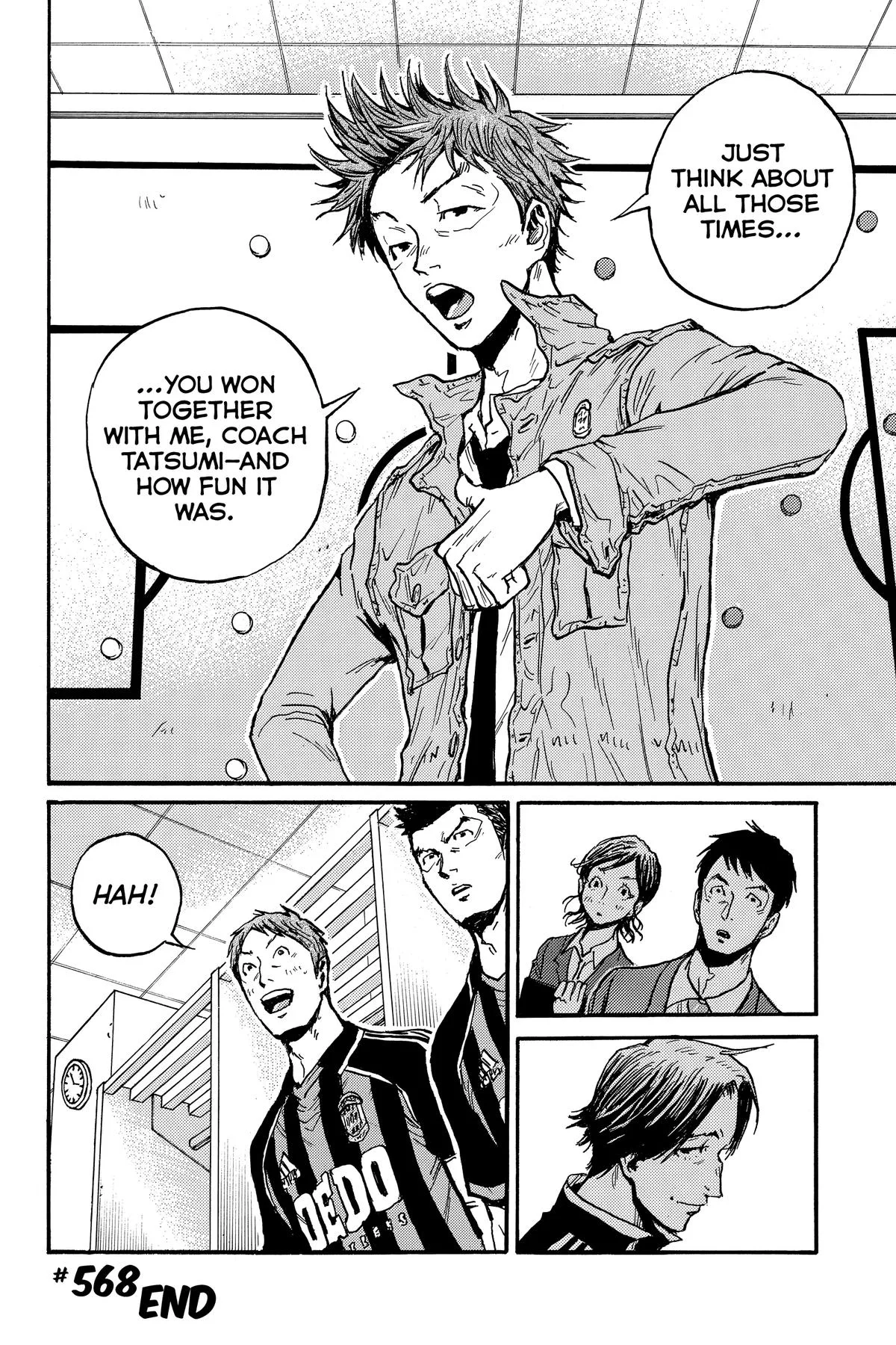 Giant Killing Chapter 568 page 26