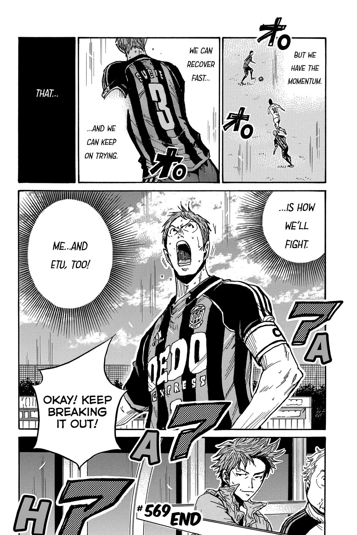 Giant Killing Chapter 569 page 24