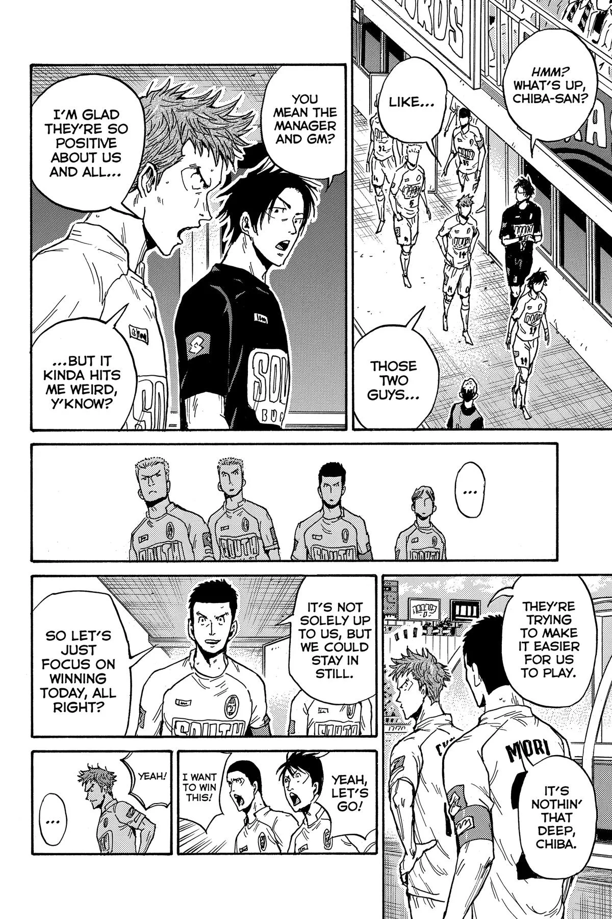 Giant Killing Chapter 569 page 8
