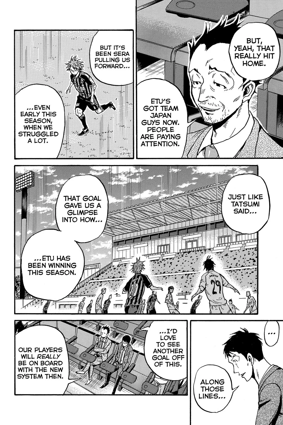 Giant Killing Chapter 571 page 12