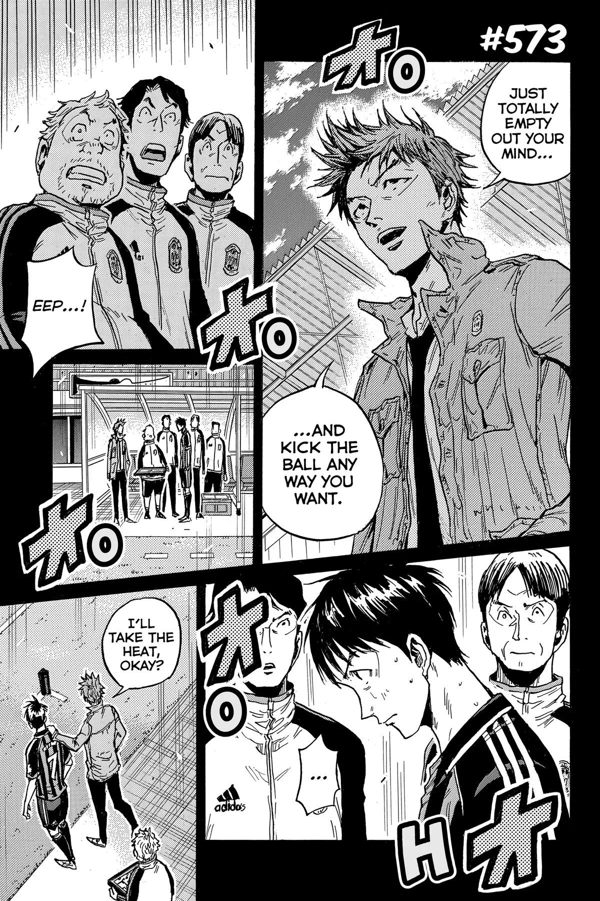 Giant Killing Chapter 573 page 1