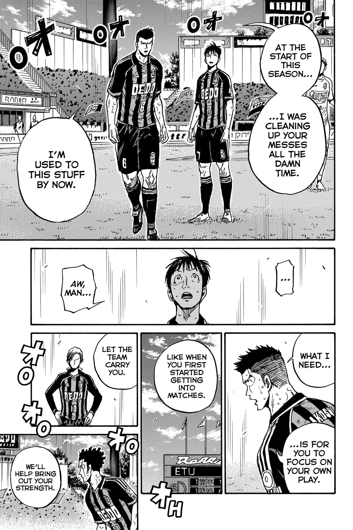 Giant Killing Chapter 574 page 13
