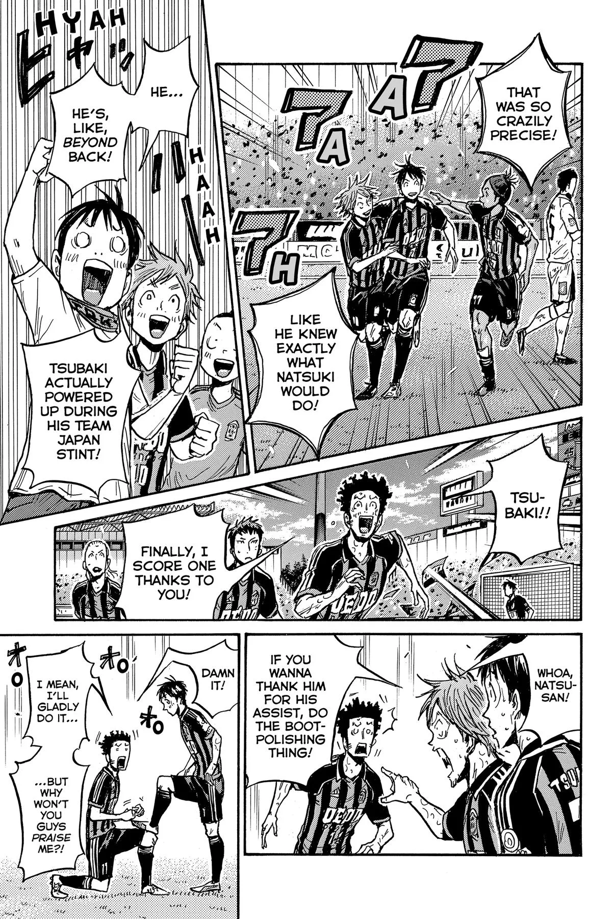 Giant Killing Chapter 577 page 8