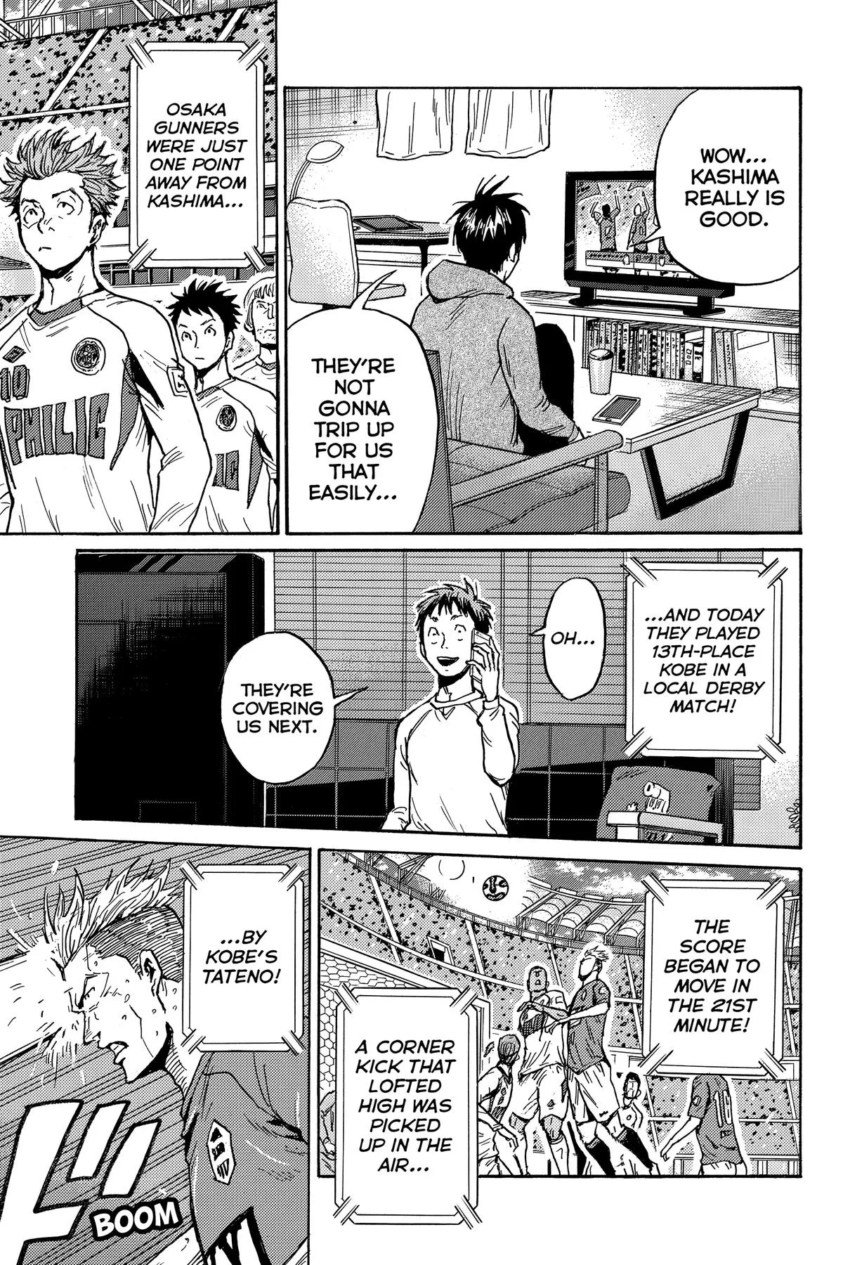 Giant Killing Chapter 579 page 9
